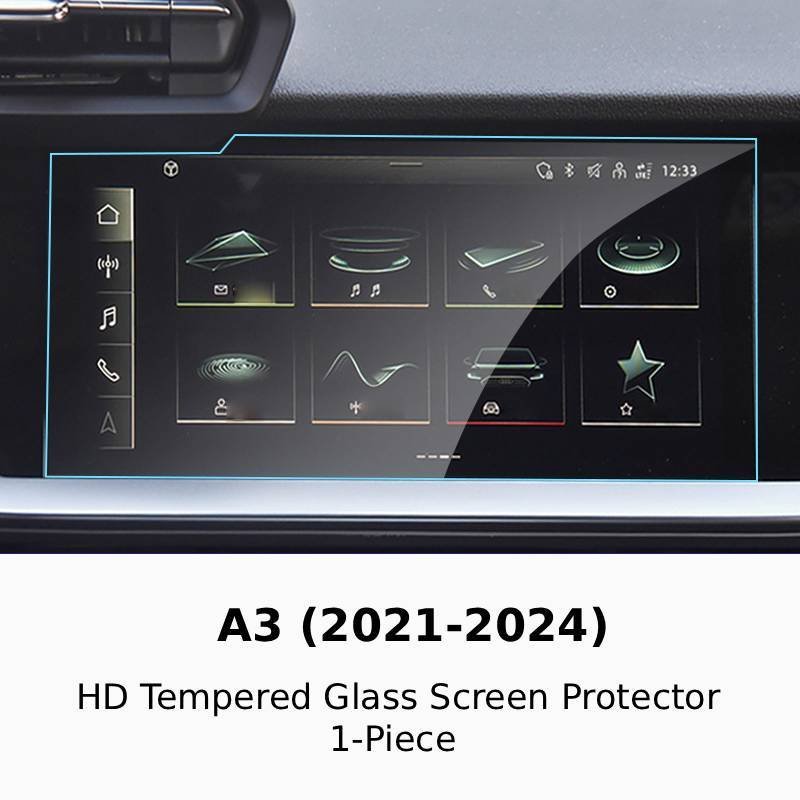 A3 2021-2024 HD Tempered Glass Screen Protector