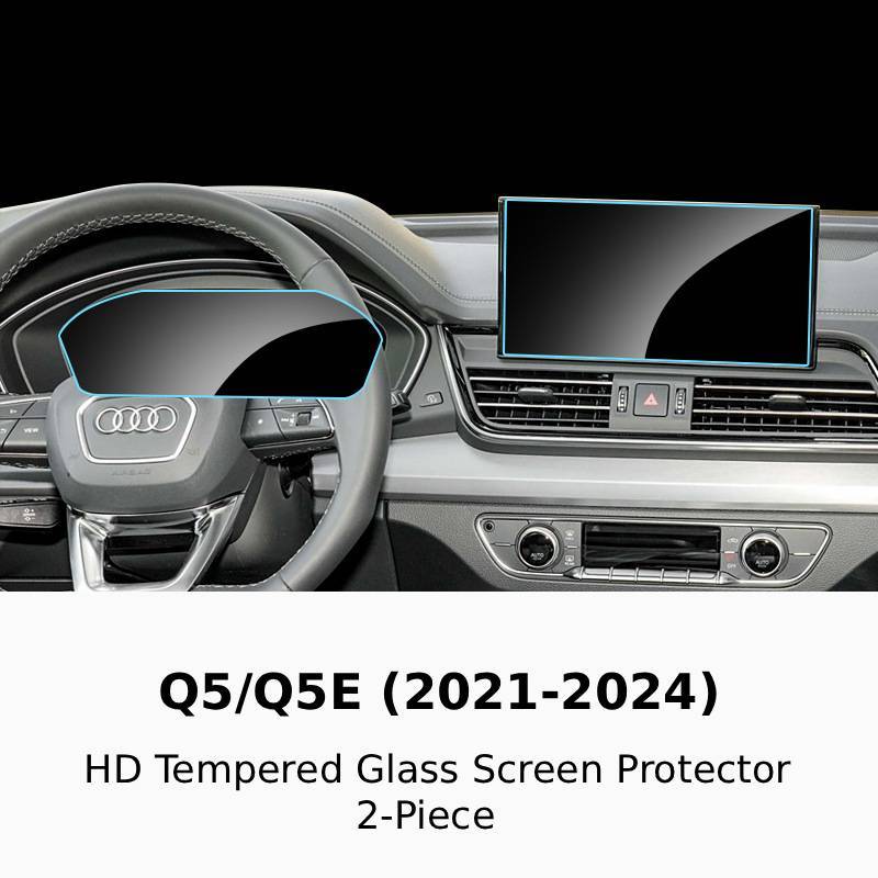 Q5/Q5E 2021-2024 HD Tempered Glass Screen Protector