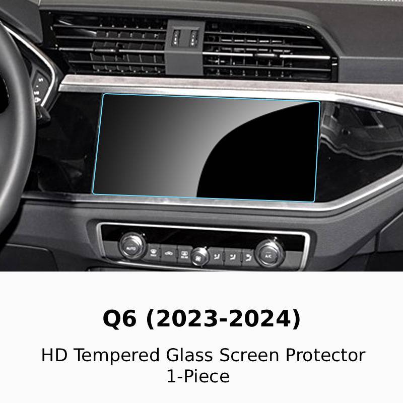 Q6 2023-2024 HD Tempered Glass Screen Protector