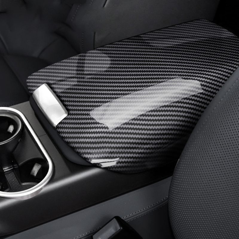 Asign Porsche Cayenne Carbon Fiber Texture Center Console Armrest Cover Trim (2011–2025)