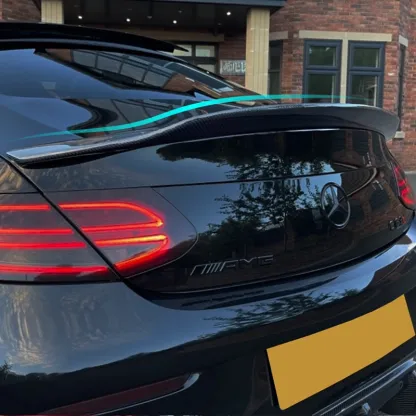 Asign Real Carbon Fiber Trunk Spoiler for Mercedes-Benz C-Class W205 Sedan/Coupe