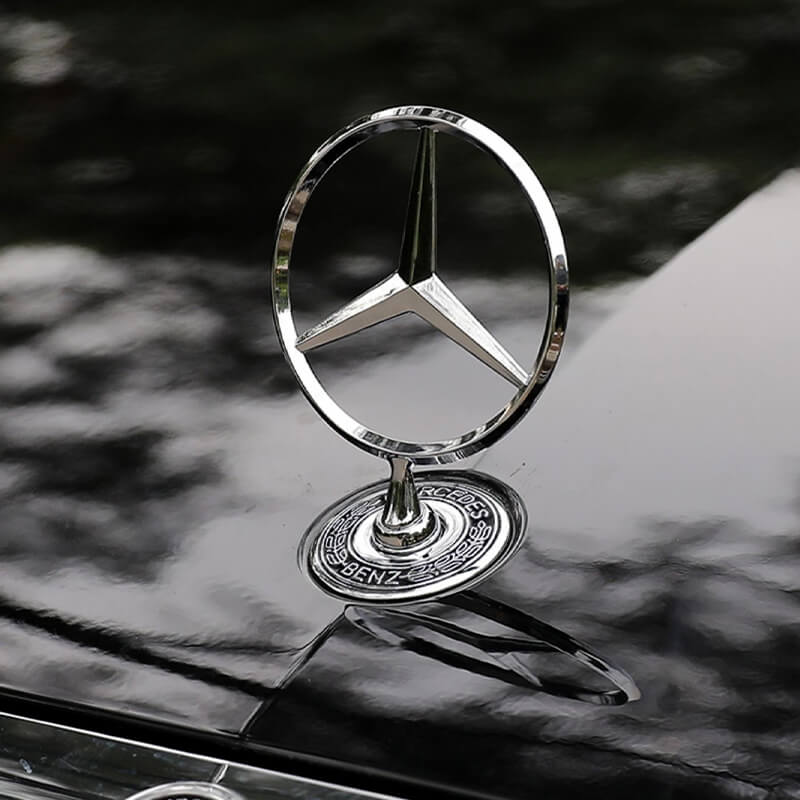 Asign Hood Ornament Emblem for Mercedes-Benz W210/W221/W212/W204