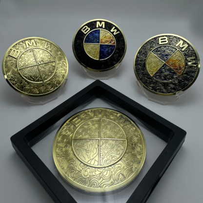 Asign Laser-Engraved Emblem Set for BMW