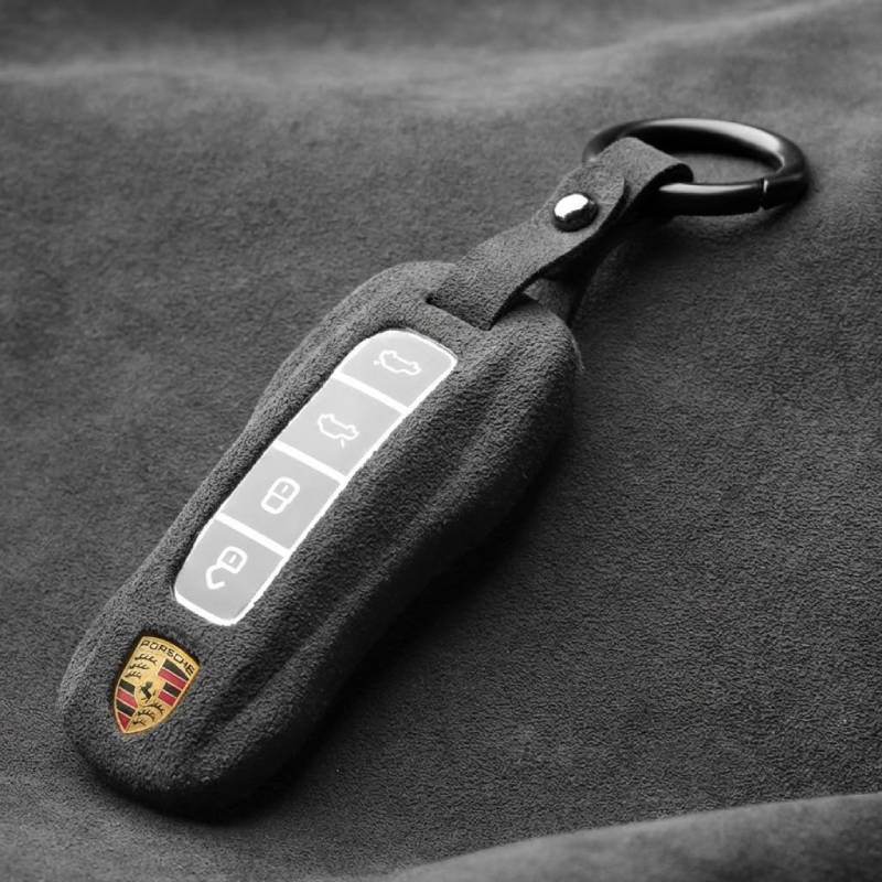 Asign Suede Key Case for Porsche