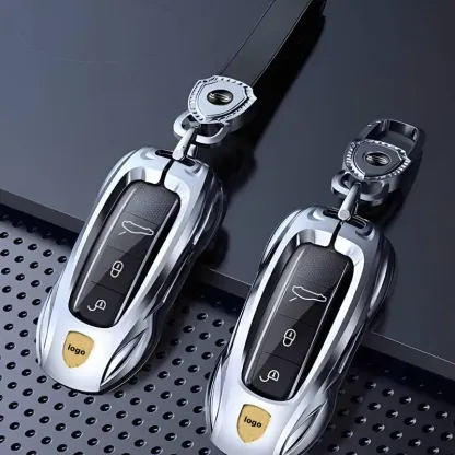 Asign Metal Key Fob Cover for Porsche Keys