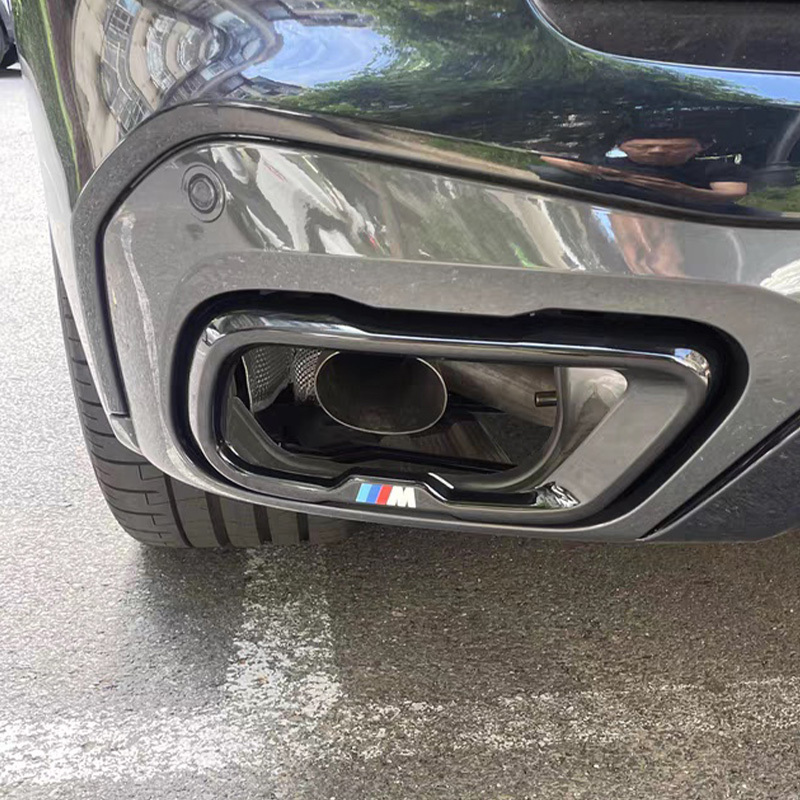 Asign BMW Gloss Black Rear Pipe Protective Cover