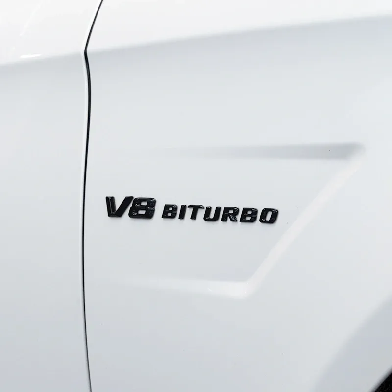 Asign Gloss Fender Side Badge Trim For Mercedes A/B/C/E Class