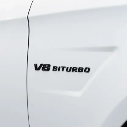 Asign Gloss Fender Side Badge Trim For Mercedes A/B/C/E Class