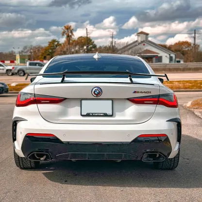 Asign Dry Carbon Fiber Rear Bumper Frames for BMW 4 Series G22 G23 (M-Sport) 430i M440i 2020-ON