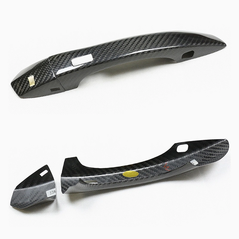 Asign Dry Carbon Fiber Door Handle Cover for Audi A6 / S6 / RS6 / Q8 / RSQ8