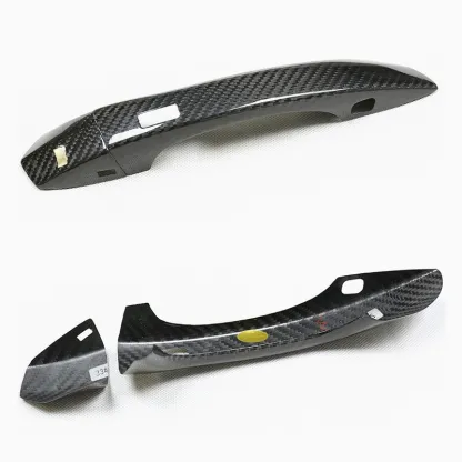 Asign Dry Carbon Fiber Door Handle Cover for Audi A6 / S6 / RS6 / Q8 / RSQ8