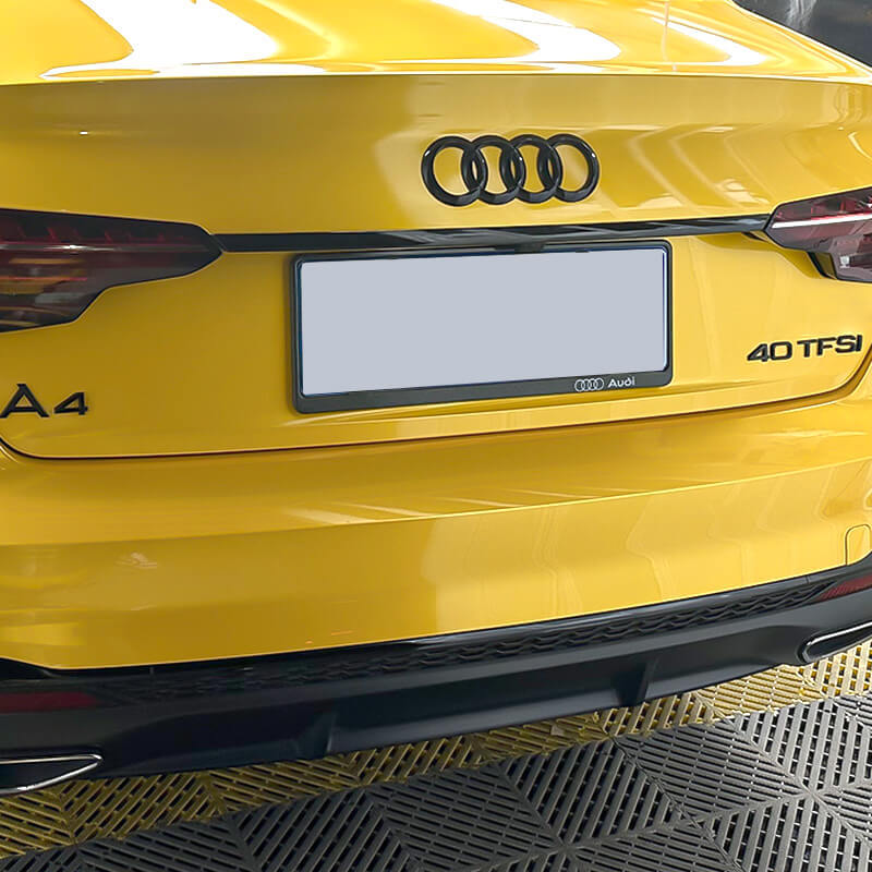 Asign Replacement Audi Blackout Emblem – Lightweight, Durable, Easy Installation