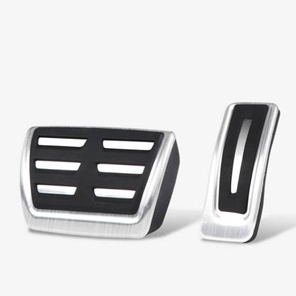 Asign Replacement Stainless Steel Pedal Covers for Porsche Cayenne / Macan / Panamera / 718 / 911