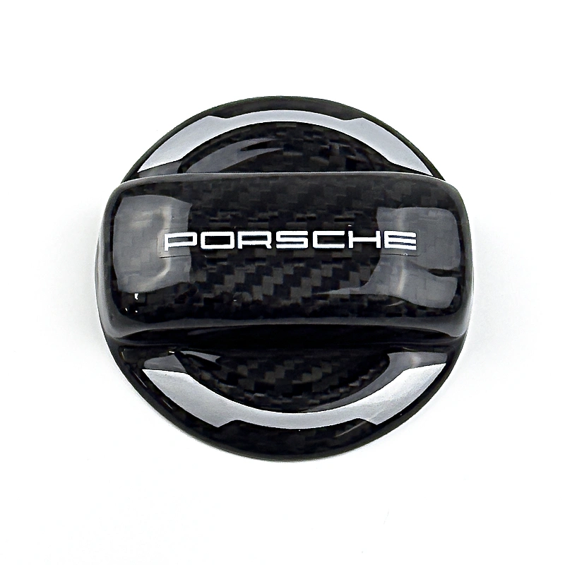 Asign Carbon-Style Fuel Tank Cap Cover for Porsche