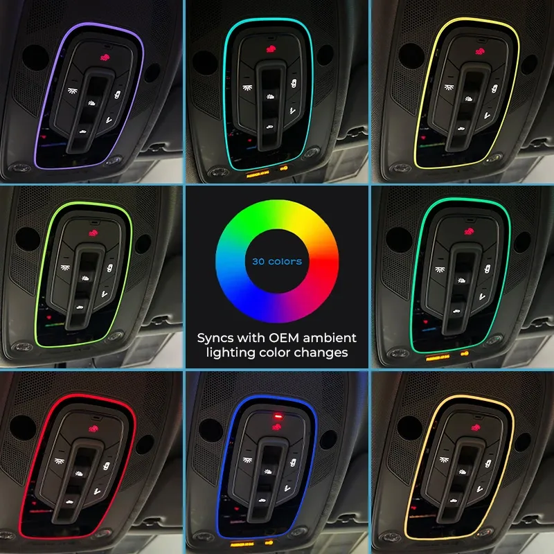 Asign LED Roof Reading Ambient Light for Audi A4/A5/A6/A7/Q7/Q8