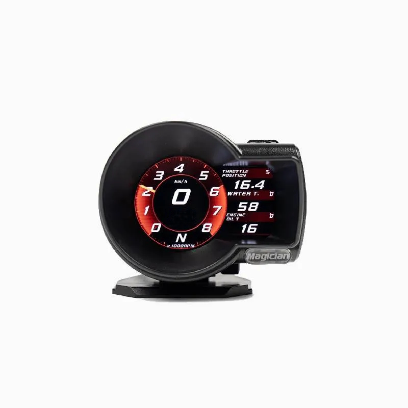 Asign OBD Multi-Function Gauge F835 Plus for Audi – Oil, Water Temp, Turbo RPM for Car Mods