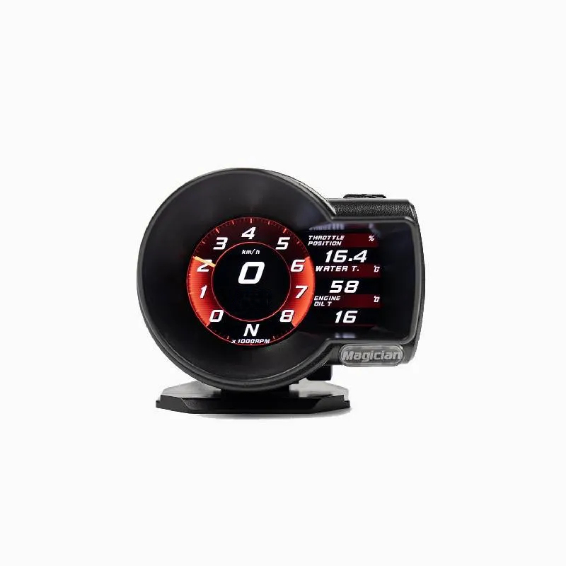 Asign OBD Multi-Function Gauge F835 Plus for Audi – Oil, Water Temp, Turbo RPM for Car Mods