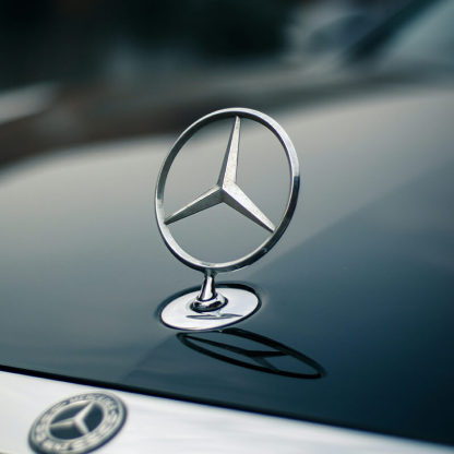 Asign Hood Ornament Emblem for Mercedes-Benz W210/W221/W212/W204