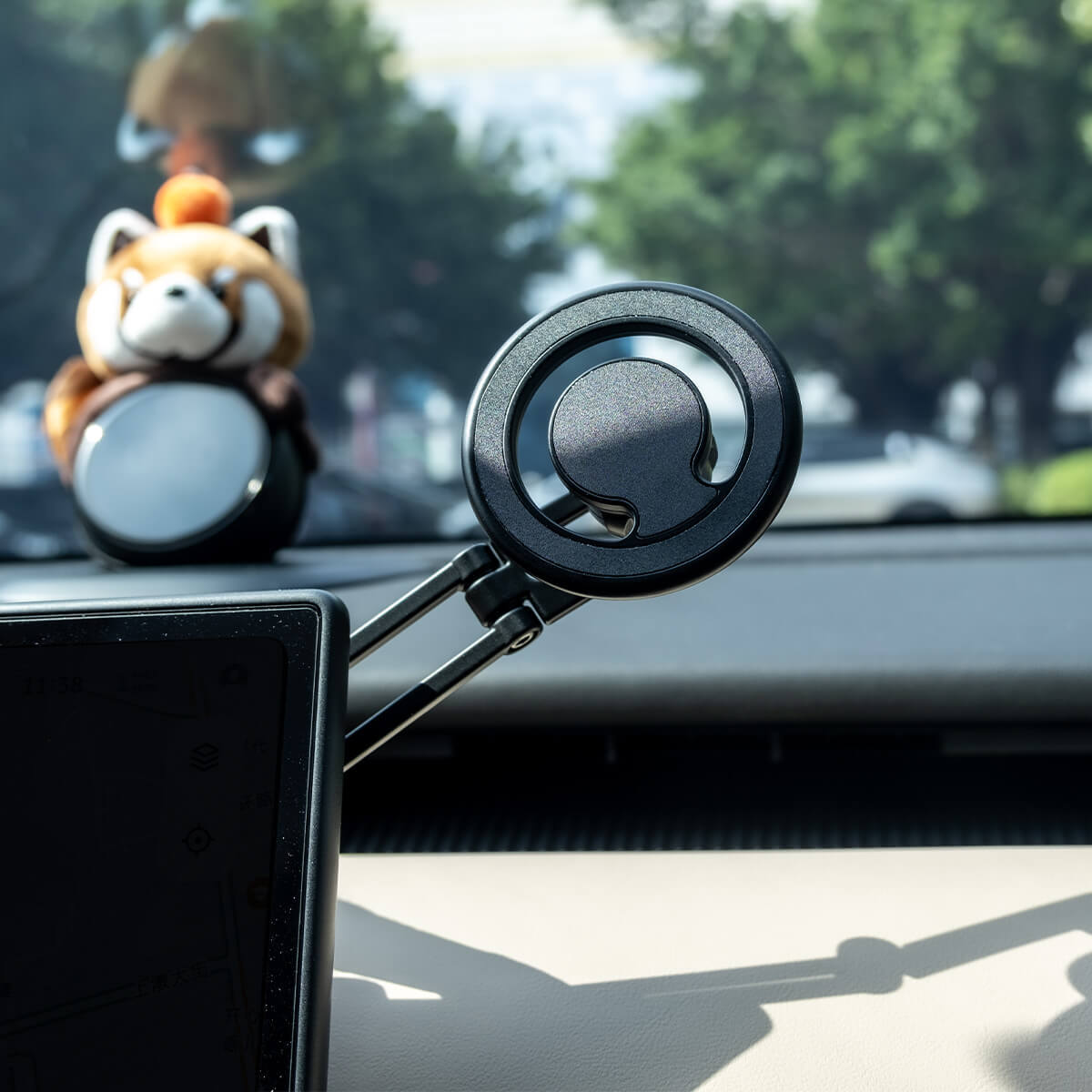 Asigncar Magnetic Car Phone Holder – Secure Grip, Adjustable Angles, Metal Build