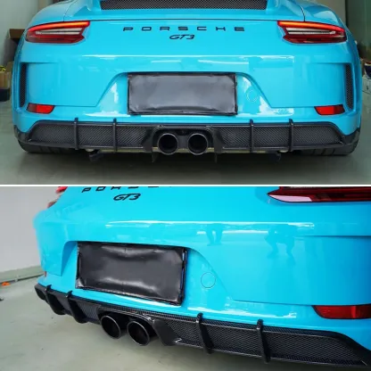 Asign Dry Carbon Fiber Rear Diffuser for Porsche 911 991.2 GT3