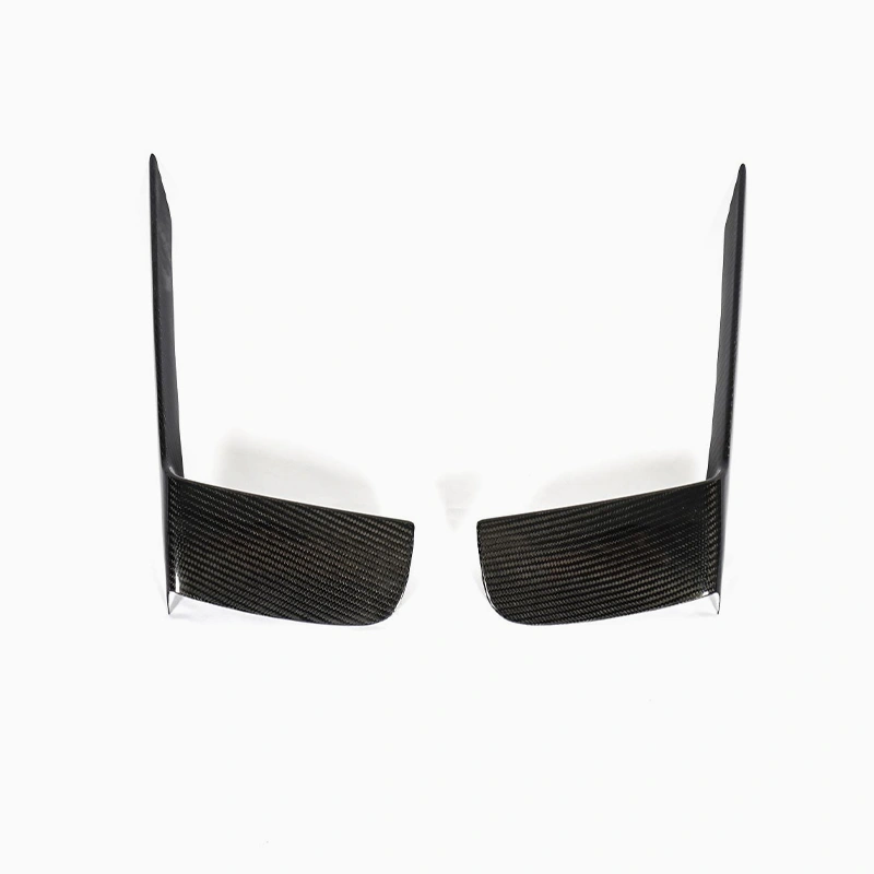 Asign Karbel Dry Carbon Fiber Front Bumper Upper Valences for Porsche 911 991.2 GT3 | Aero Canards Upgrade Kit