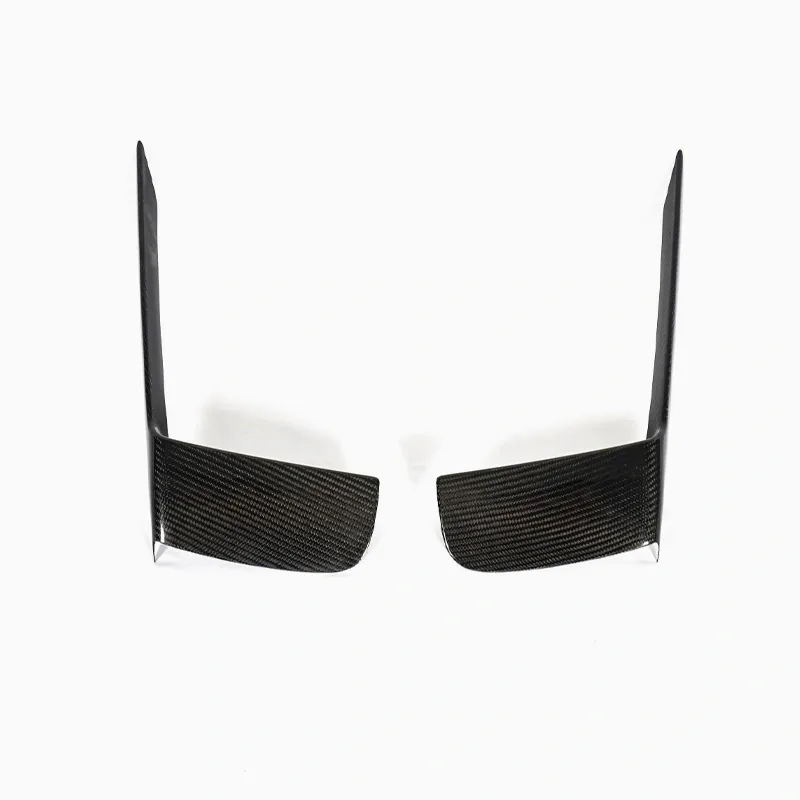 Asign Karbel Dry Carbon Fiber Front Bumper Upper Valences for Porsche 911 991.2 GT3 | Aero Canards Upgrade Kit