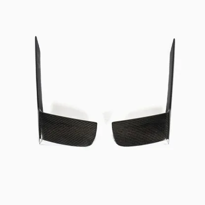 Asign Karbel Dry Carbon Fiber Front Bumper Upper Valences for Porsche 911 991.2 GT3 | Aero Canards Upgrade Kit