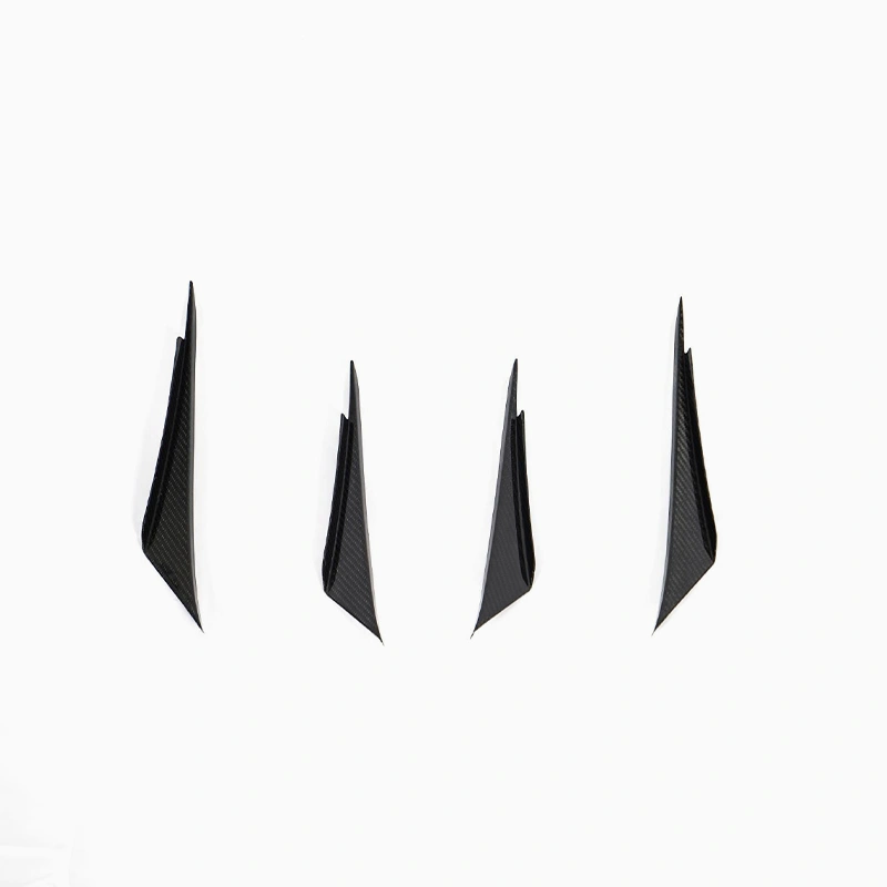 Asign Dry Carbon Fiber Front Bumper Canards for Porsche 911/991.2 GT3