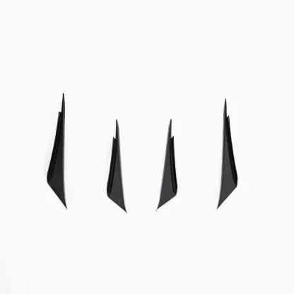 Asign Dry Carbon Fiber Front Bumper Canards for Porsche 911/991.2 GT3