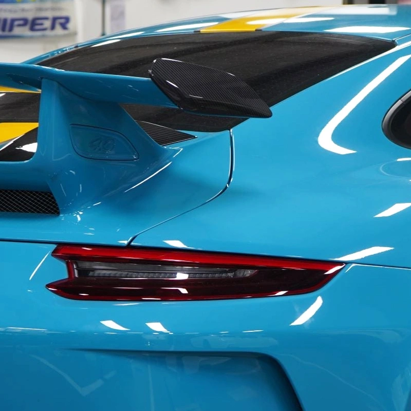 Asign Dry Carbon Rear Spoiler Wing Side Blades for Porsche 911/991.2 GT3/GT3RS