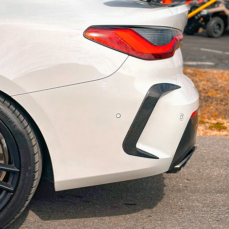 Asign Dry Carbon Fiber Rear Bumper Frames for BMW 4 Series G22 G23 (M-Sport) 430i M440i 2020-ON