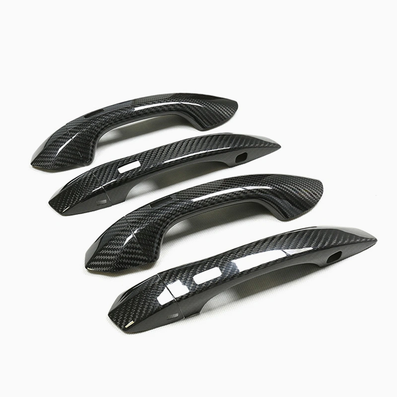Asign Dry Carbon Fiber Door Handle Cover for Audi A6 / S6 / RS6 / Q8 / RSQ8