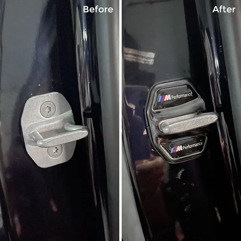 BMW Essential Interior Protection Kit: Performance Pedal Covers, Door Bowl Protectors & Door Lock Covers