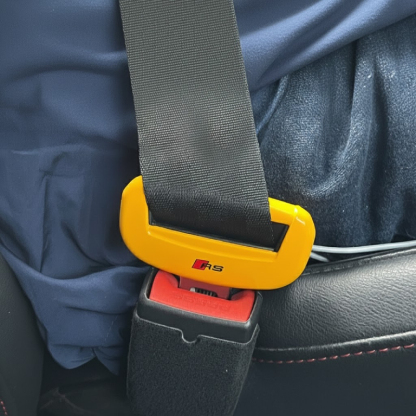 Asign Seat Belt Buckle Cover with RS Badge for Audi