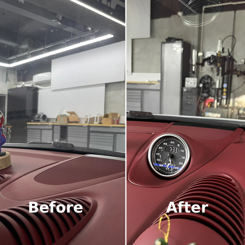 Asign Dashboard Stopwatch Cover for Porsche 718 (2016–2022)