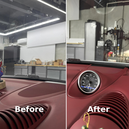 Asign Dashboard Stopwatch Cover for Porsche 718 (2016–2022)