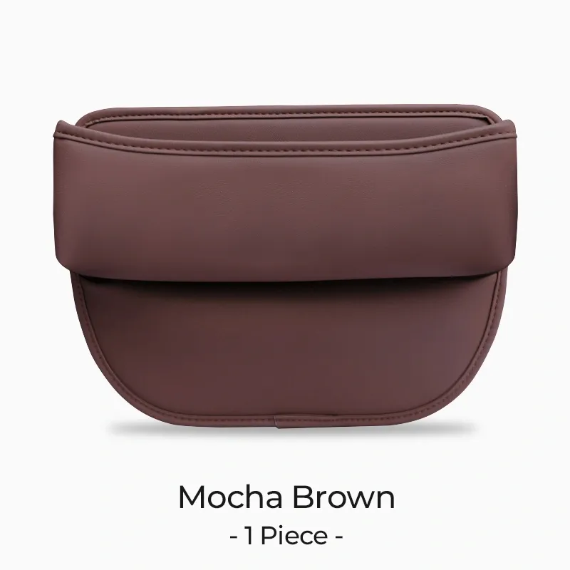 Asign Seat Gap Organizer – Genuine Leather, Custom Fit for BMW