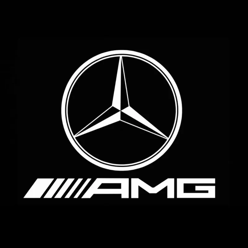 Asign Door Logo Puddle Lights for Mercedes-Benz