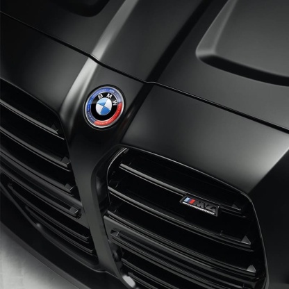 Asign BMW Blue & Red 50th Anniversary Emblem For BMW 1/2/3/4/5/6/7/8 Series