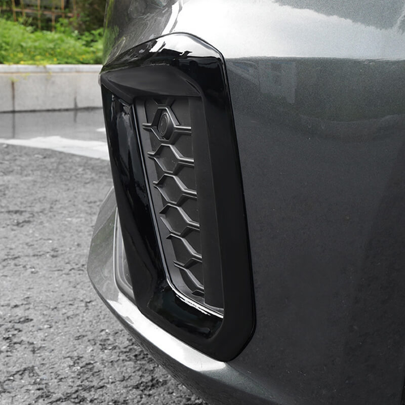 Asign Fog Light Trim Easy Install Black Style Upgrade For B9.5 2021-2024 Audi A4