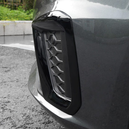 Asign Fog Light Trim Easy Install Black Style Upgrade For B9.5 2021-2024 Audi A4 