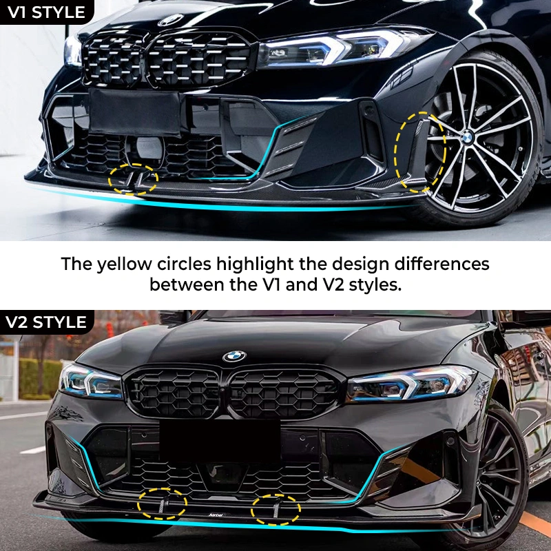 Asign Carbon Fiber Front Lip for BMW 3 Series G20 330i/M340i LCI 2023-ON