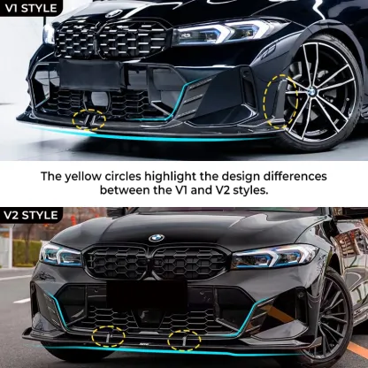 Asign Carbon Fiber Front Lip for BMW 3 Series G20 330i/M340i LCI 2023-ON