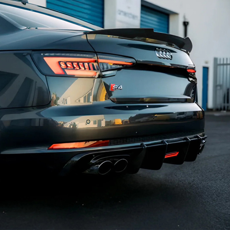 Asign High Kick Style Rear Spoiler – Compatible with Audi A4 / S4