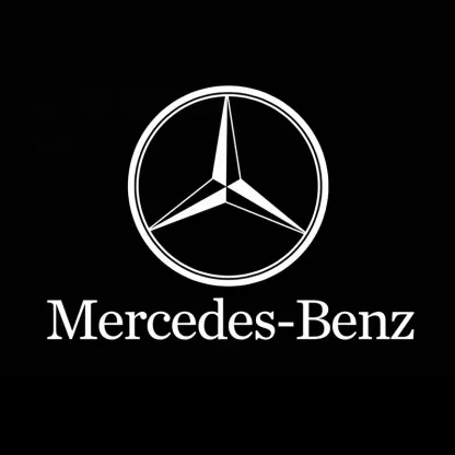 Asign Door Logo Puddle Lights for Mercedes-Benz
