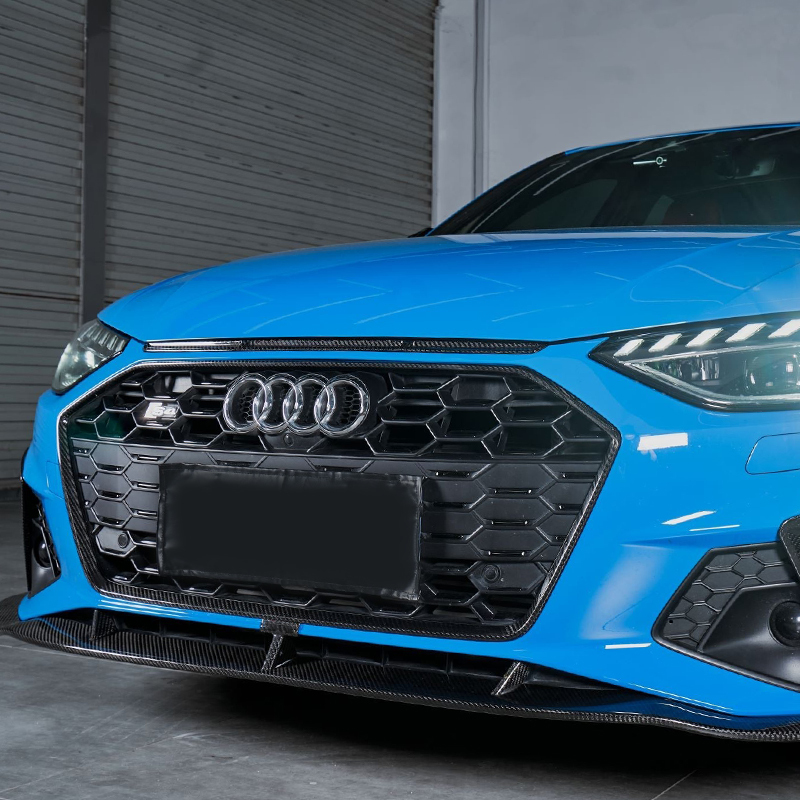 Asign Carbon Fiber Hood Trim For Audi S4 / A4 S Line (B9.5 2020+)