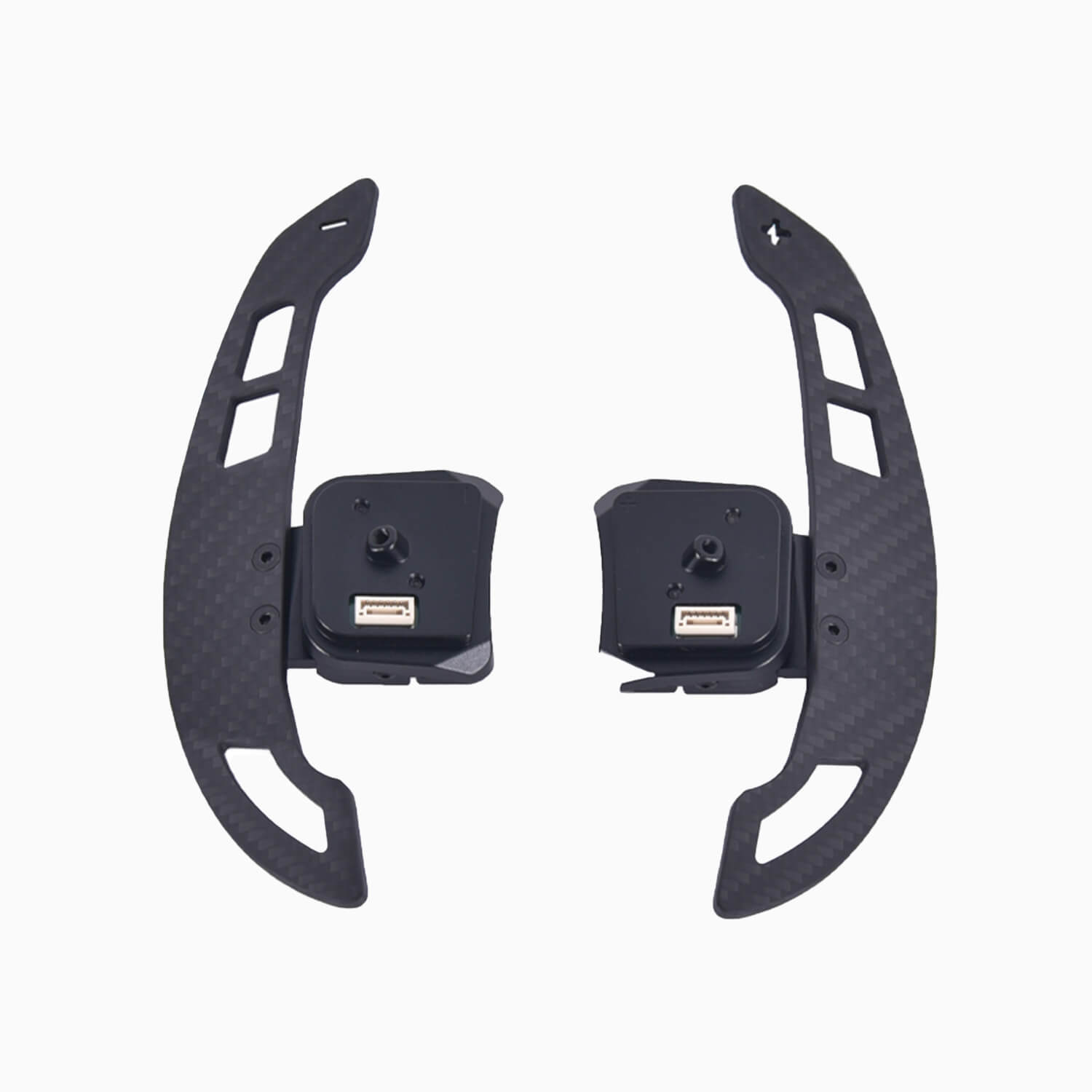 Asigncar Carbon Fiber Paddle Shifters For 2016-2024 Audi Models