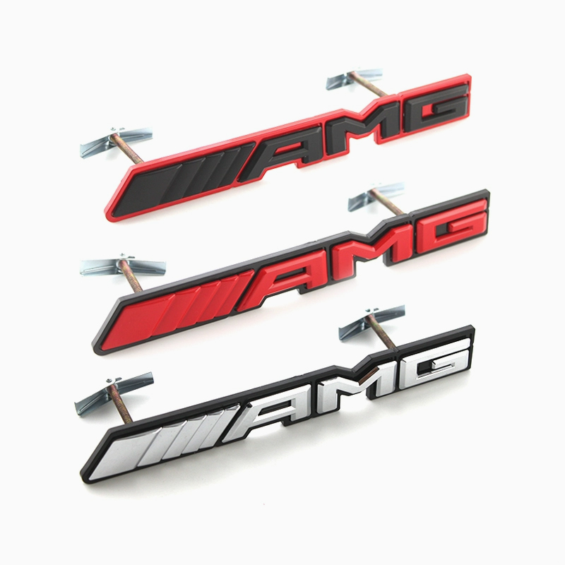 Asign AMG Front Grille Emblem Badge for Mercedes-Benz A/C/E-Class