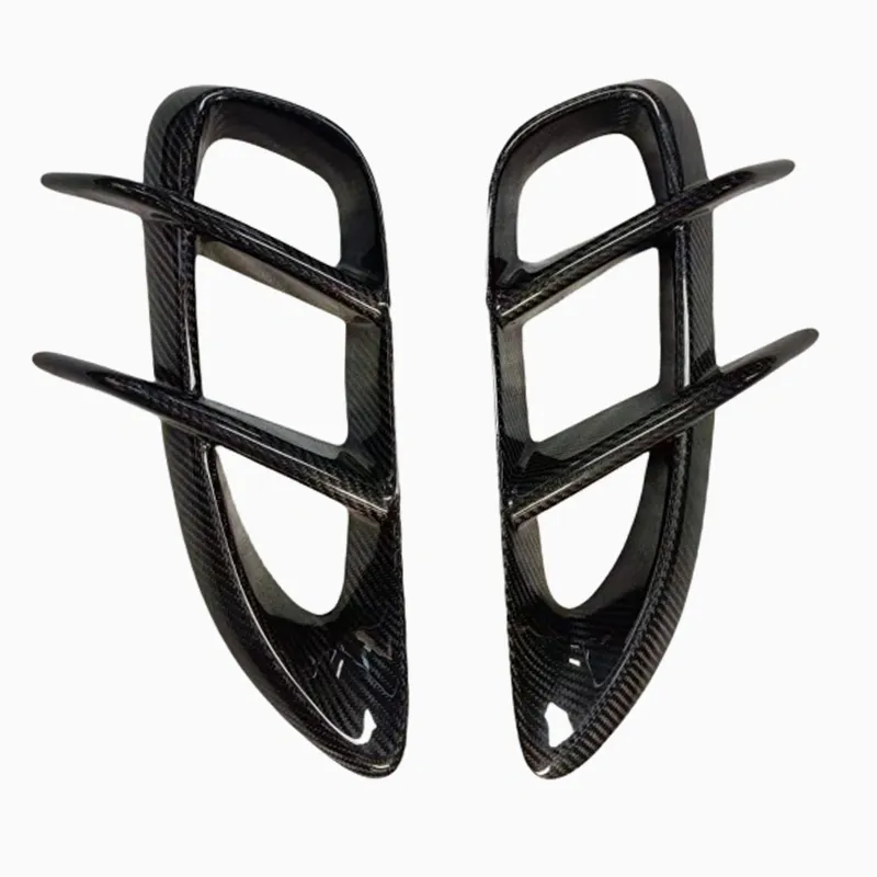 Asign Carbon Fiber GT4 Style Side Intake Scoops for Porsche 981/718 Cayman/Boxster