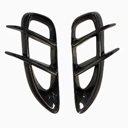 Asign Carbon Fiber GT4 Style Side Intake Scoops for Porsche 981/718 Cayman/Boxster